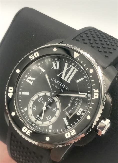 cartier calibre diver carbon